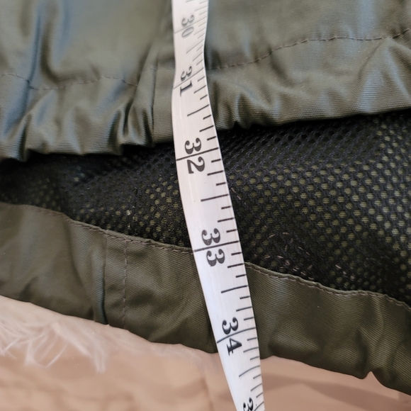 ASOS Fisherman Army Green Trench Coat  size 2 - Picture 9 of 16